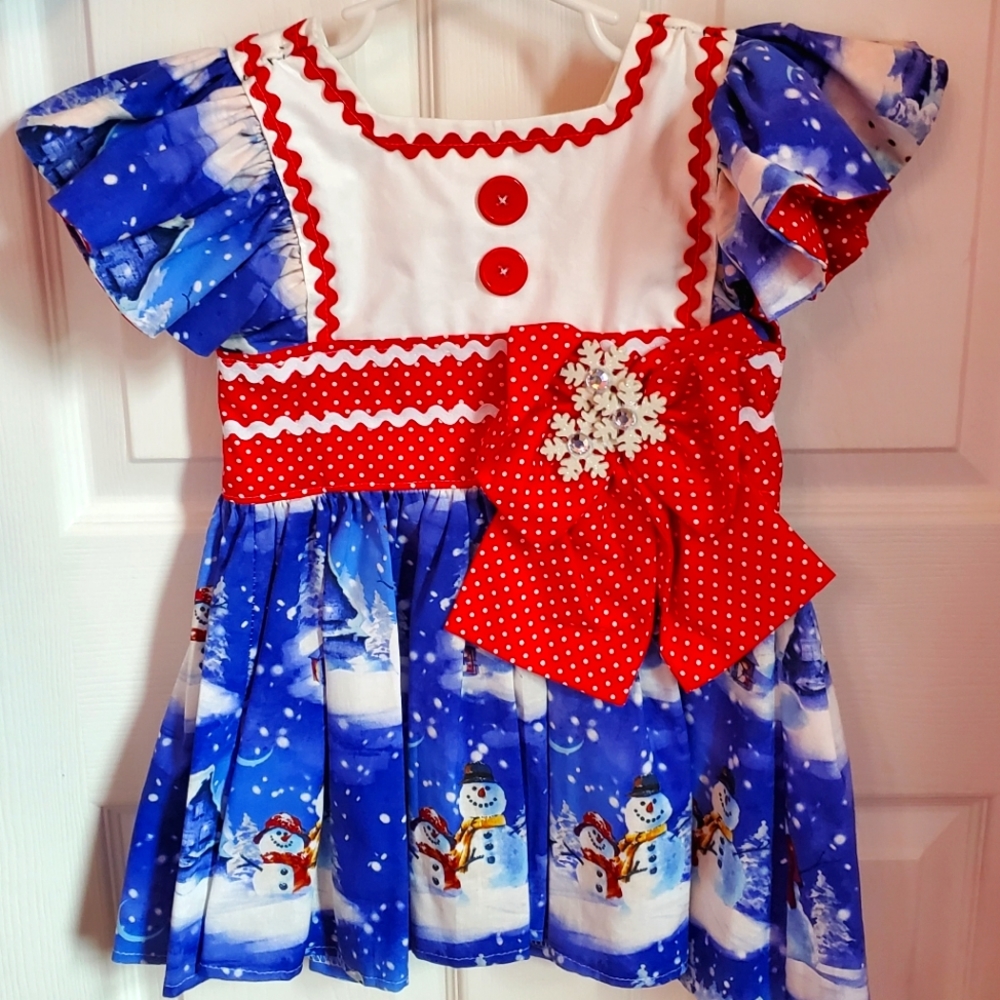 Pageant christmas wear dress